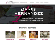 Tablet Screenshot of mareshernandez.com